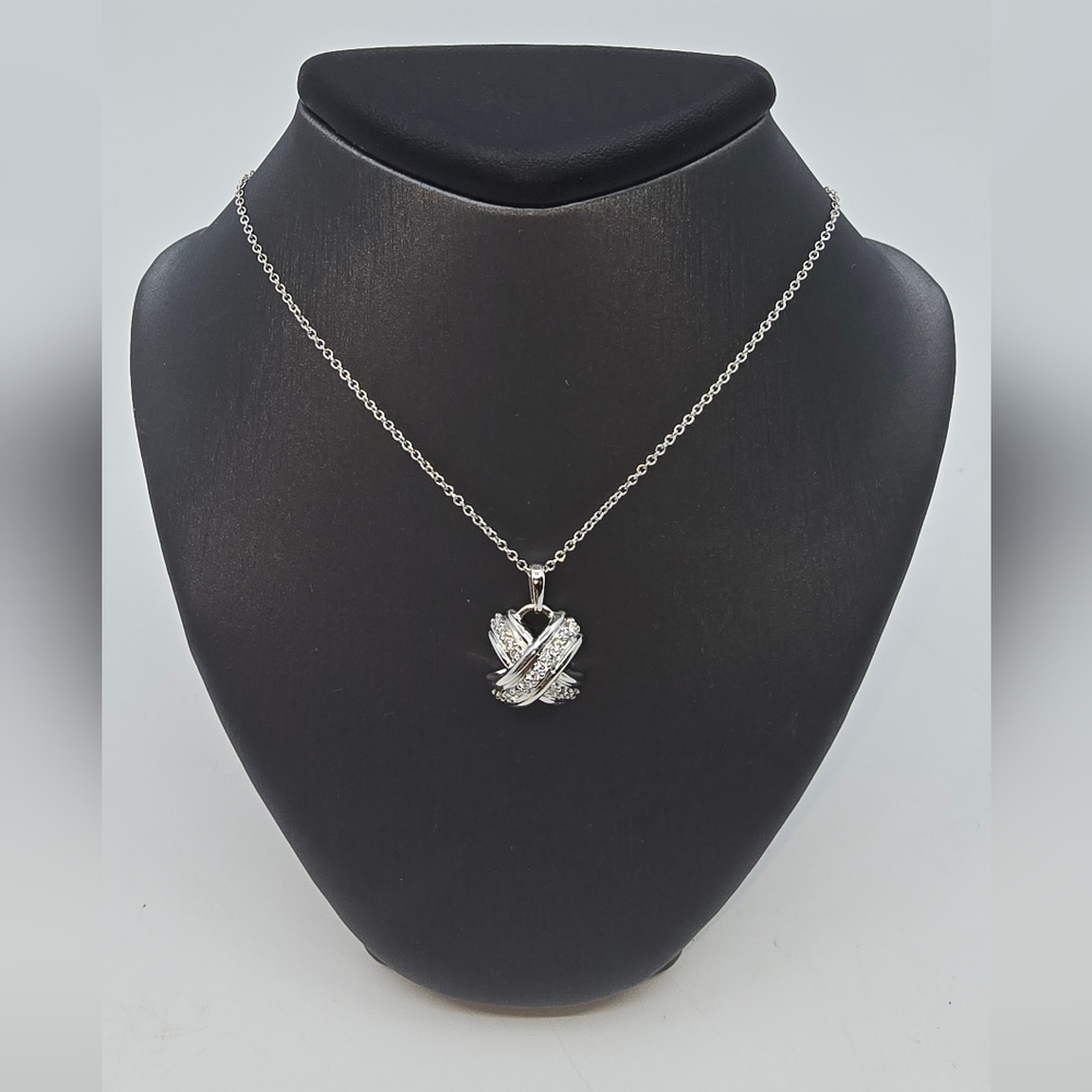 Tiffany & Co. Signature 18k Diamond Necklace